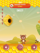 The Dodging Bear: Dodge the falling beehives screenshot 6