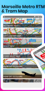 Marseille Metro RTM & Tram Map screenshot 2