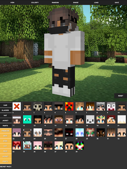 Skin Editor Minecraft PE - Custom Skin Creator APK For Android for Minecraft