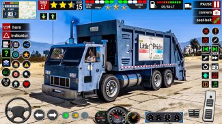 Truck Simulator Trash Truck 3D screenshot 3