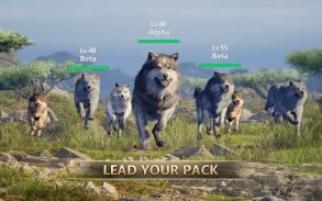 Wolf Game: Wild Animal Wars screenshot 1