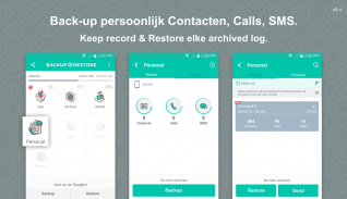 Backup and Restore - APP screenshot 1