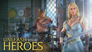 Olympus Rising: Hero Defense & เกมกลยุทธ์ screenshot 2