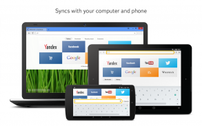 Yandex Browser (beta) screenshot 1