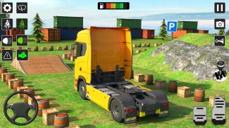 simulator mengemudi truk 3D screenshot 5