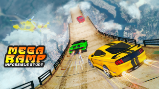 Mega Car Ramp Impossible Jeu de Stunt screenshot 2