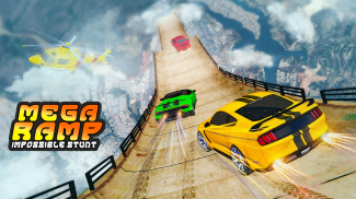 Mega Car Ramp Impossible Stunt-Spiel screenshot 2