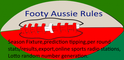 Aussie Rules FootyPredictor