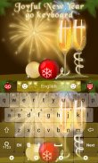 Joyful New Year GO Keyboard screenshot 3