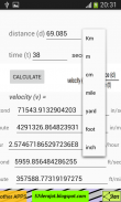 Velocity Equation screenshot 2