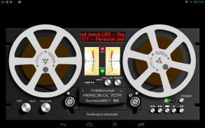 Piereon GL-707A folder player vintage VU-meter screenshot 4