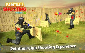 PaintBall射击竞技场3D：军队打击训练 screenshot 1