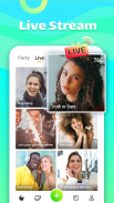 Ola Party - Live, chat & tiệc screenshot 1