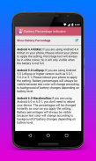 Battery Percentage Indicator screenshot 1