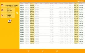 Chinsoft THSR Timetable screenshot 3