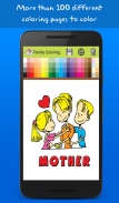 Family Coloring Pages screenshot 2