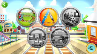 Learn Letter Names and Sounds with ABC Trains screenshot 0