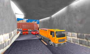 uphill cargo truck driving transport simulator screenshot 3