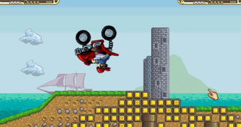 Pirate motorcross - Race game screenshot 3