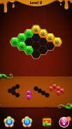 Hexa Block Puzzle Hexagon Weed Game screenshot 2
