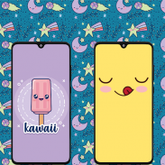 Cute Wallpapers 💜 Kawaii screenshot 0