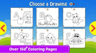 Learn & Coloring Game for Kids screenshot 2