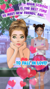 Highschool Romance - Love Story Games screenshot 0
