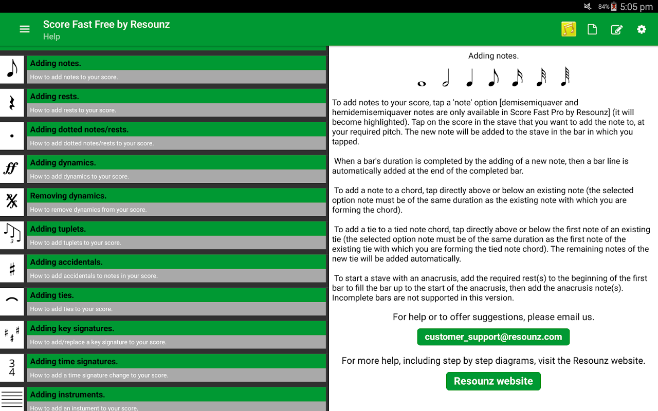 Score Fast Pro: compose, notat for Android - App Download