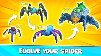 Spider Evolution : Runner Game screenshot 3