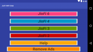 JioFi Admin & WiFi Disk (Unofficial App) screenshot 4