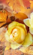 Roses Autumn live wallpaper screenshot 1