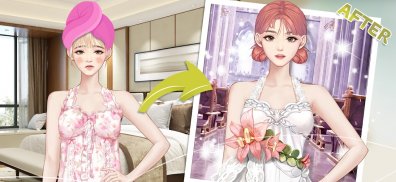 Queen's Diary - DressUp&MakeUp screenshot 1