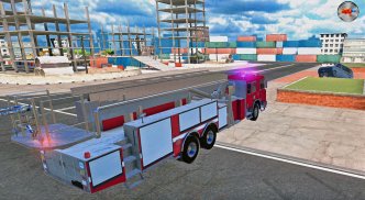 Fire Truck Driving Game 2022 screenshot 0