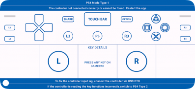 PS4 controller Tester screenshot 2