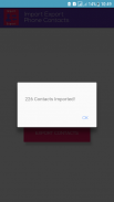 Ezy import export contacts screenshot 4