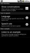SMS Speak screenshot 3