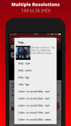 SnobTube-youtube video and audio downloader from over 100 sites screenshot 1