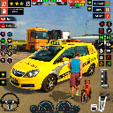 US Taxi mașină sim: oraș șofer icon