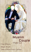 Muslim Couple Photo Suit screenshot 1