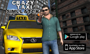 Extreme Taxi Crazy Driving Simulator Parking Games screenshot 0