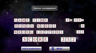 Word Search Cubes screenshot 0