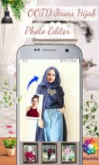 OOTD Jeans Hijab Photo Editor screenshot 3