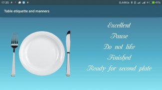 Etiquette and table manners (For sale) screenshot 2