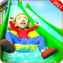 Kids Water Park Adventure - Real Fun Water Slides Icon