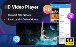 Video Player Pro - HD y todos los formatos y video screenshot 0