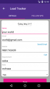 Lead Tracker screenshot 3