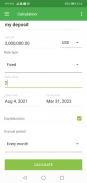 Fixed Deposit calculator PRO screenshot 6