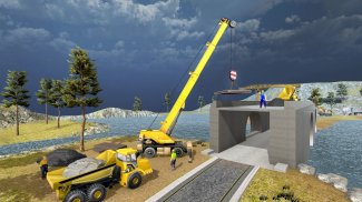 City Construction Dam Builder: House Building Game screenshot 1