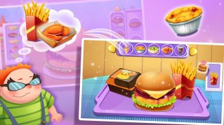ร้านเบอร์เกอร์ - เกมทำอาหาร screenshot 3