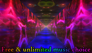 Runner in the UFO - Music visualizer & Live WP screenshot 5